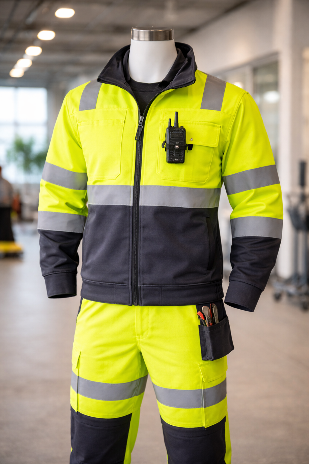 Uniformes laborales de alta visibilidad